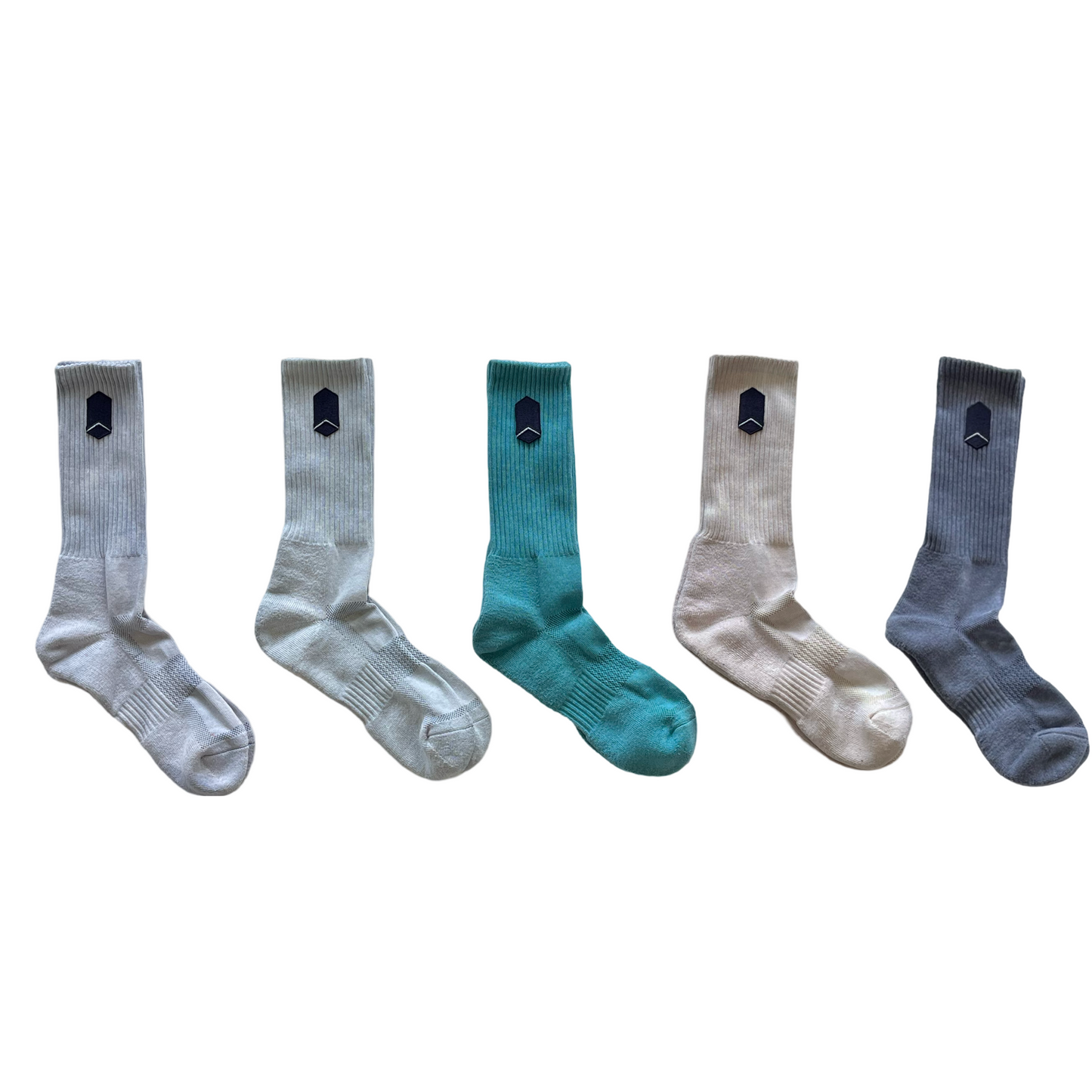 FALLING BOX SOCKS - ASH