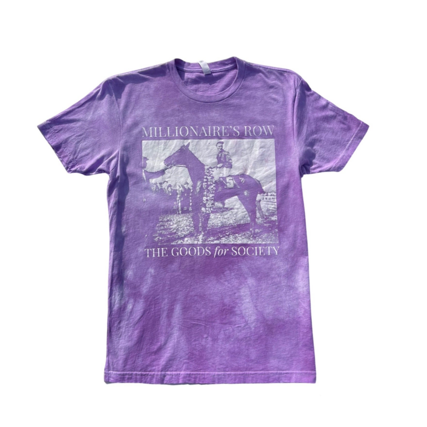 MILLIONAIRE'S ROW VINTAGE T-SHIRT - PURP