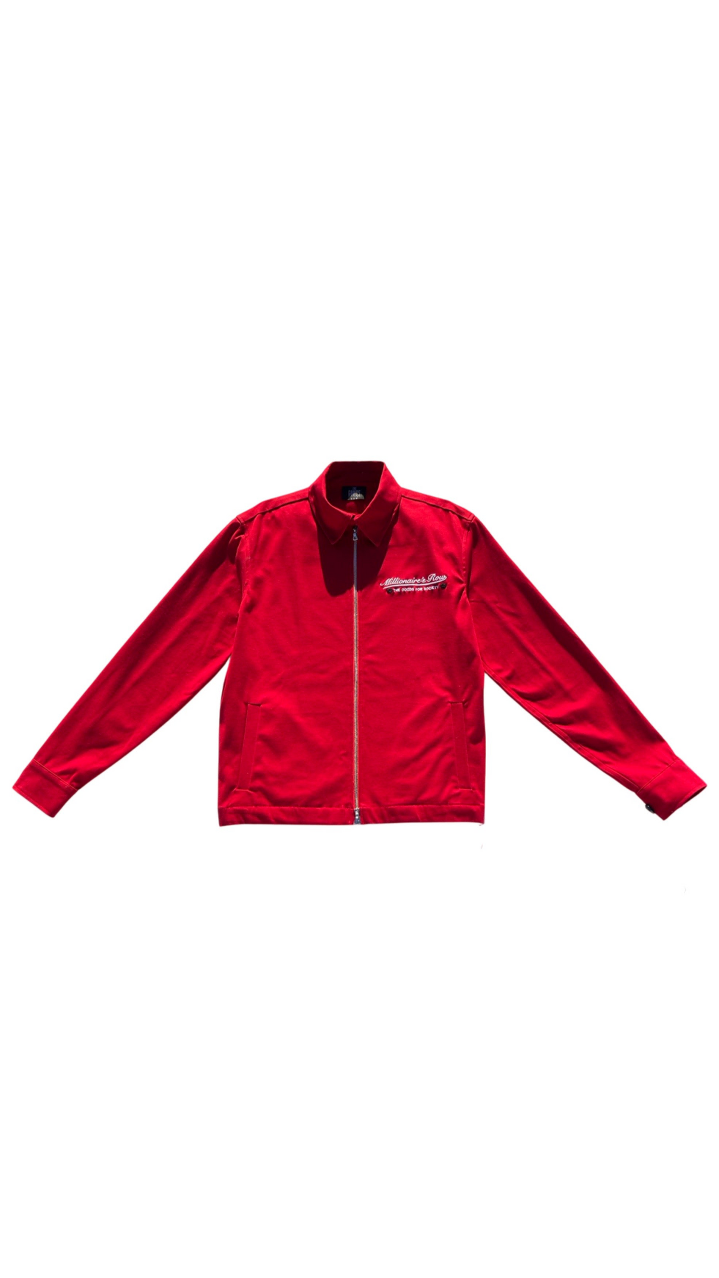 MILLIONAIRE’S ROW VALET JACKET - RED