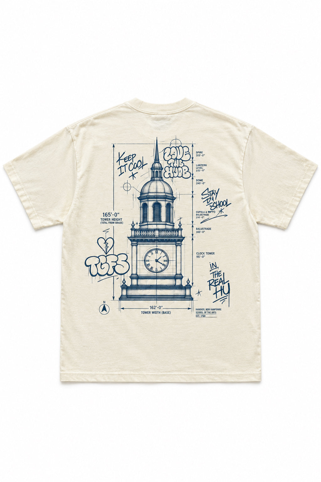 FOUNDERS “TAGGED” T- SHIRT - BEIGE