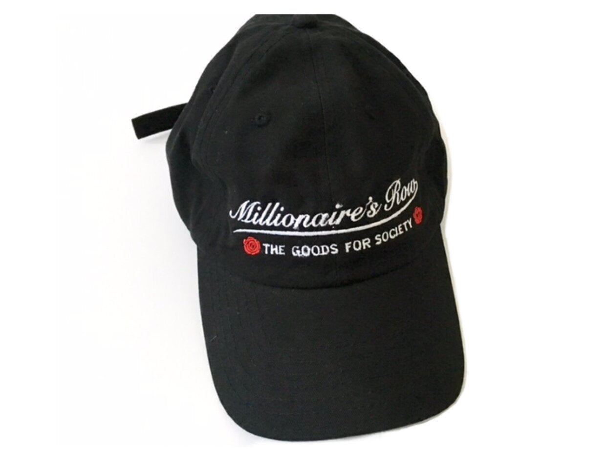 MILLIONAIRE'S ROW CAP - BLACK