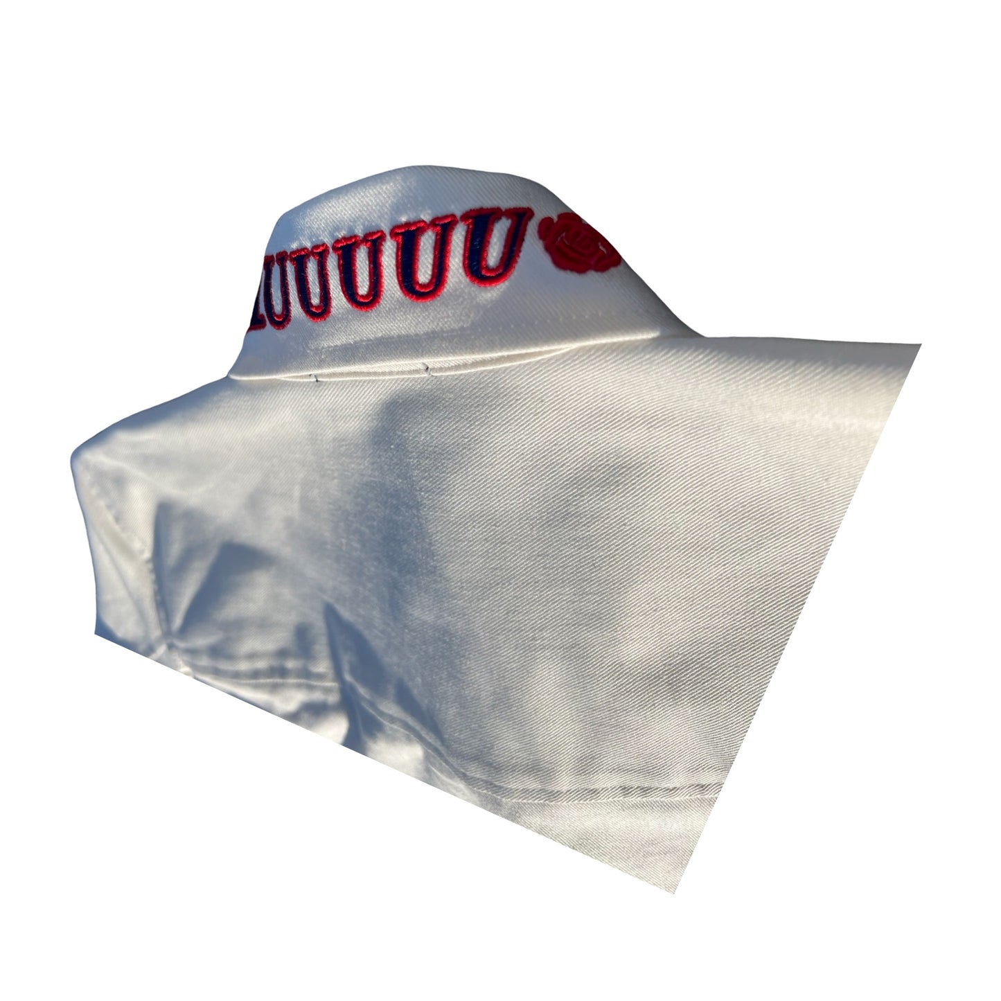 BISON W/ ROSES SOUVENIR VALET JACKET - HEAVY WHITE