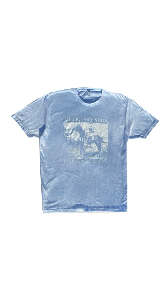 MILLIONAIRE'S ROW VINTAGE T-SHIRT - SKY