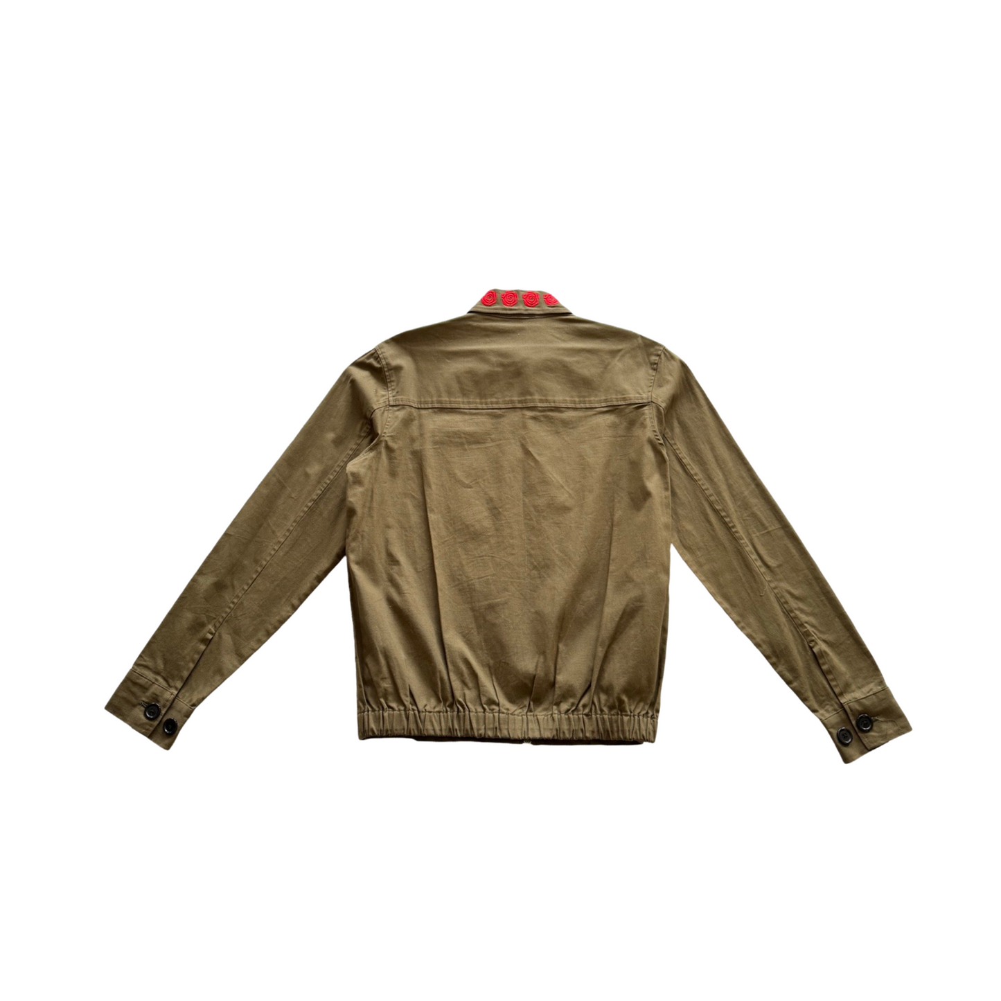 MILLIONAIRE’S ROW VALET JACKET - PALM W/ DOZEN ROSES