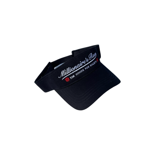 MILLIONAIRE'S ROW VISOR - BLACK